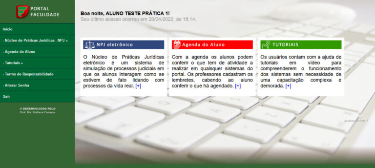 Sistema FACAL é desenvolvido por docente do curso de Direito da instituição